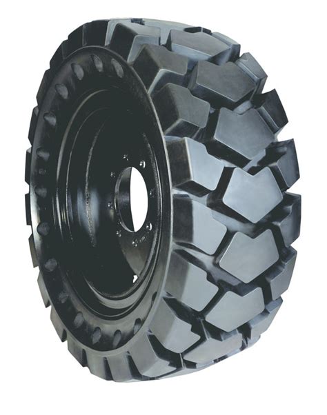 18 inch skid steer tires|solid skid steer tires.